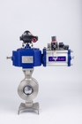 DN1200 Segment Ball Control Valve For Low Maintenance Requirements