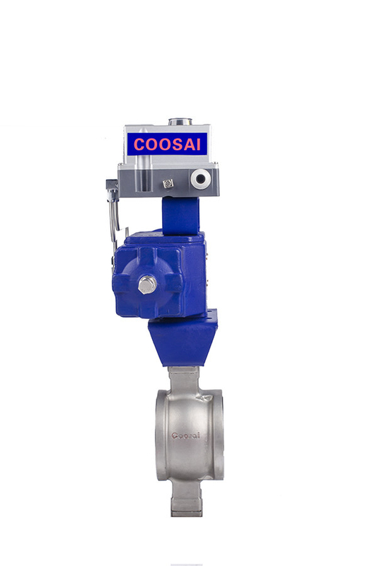 DN1200 Manual Operation Segmented V Ball Valve For High Pressure Systems