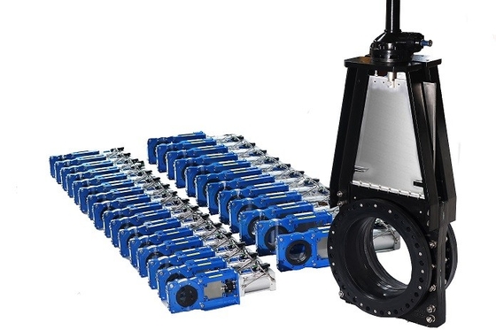 Slurry knife gate valve