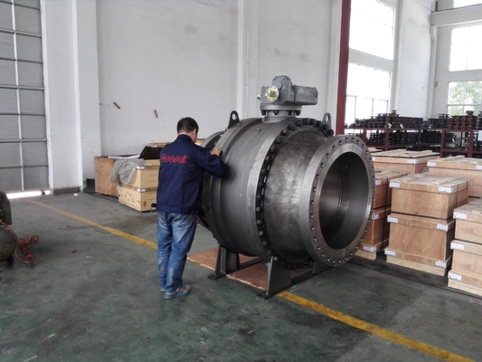 600LB NPS 2 Trunnion Ball Valve for Temperature Applications