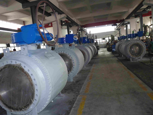 600LB NPS 2 Trunnion Ball Valve for Temperature Applications