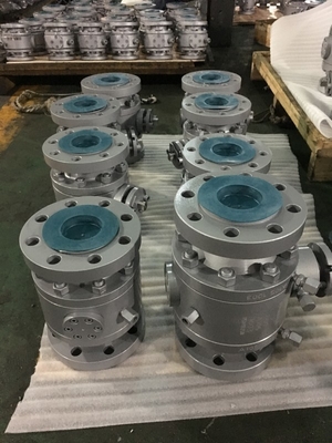 Soft Seat Trunnion Mounted Valve at 2500lb for Bleed Market