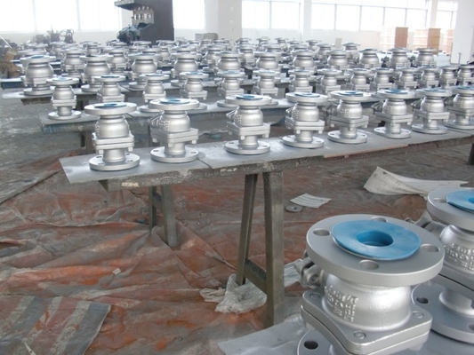 NPS 8" Two Piece Reduced Bore Floating Ball Valve
