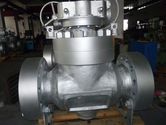 Pneumatic Fire Safe Flanged Top Entry Ball Valve