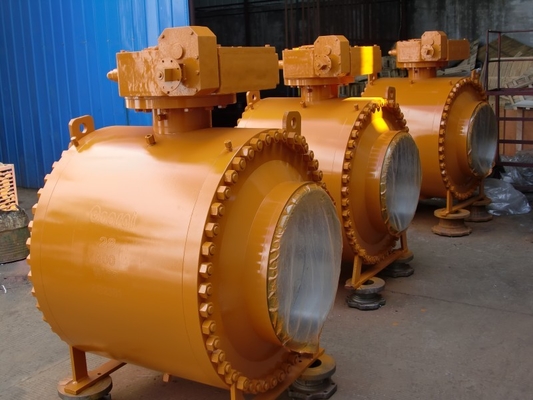 16 Inch Side Entry Ball Valve with Soft Seat Resistant to Corrosion and Wear