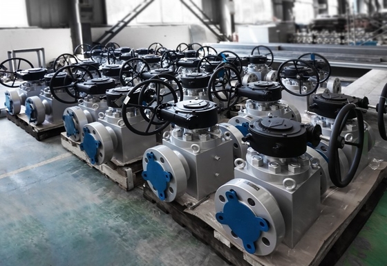 Pneumatic Fire Safe Flanged Top Entry Ball Valve