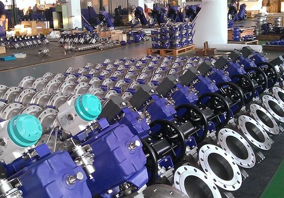 Petrol ve gaz boru hatları için Premium Tam kaynaklı top valfleri API 6D sertifikalı